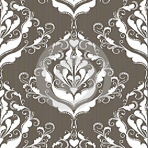 Abstract damask background