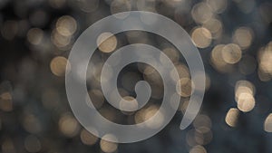 Abstract dark background bokeh