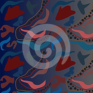 Abstract dark background vector pattern illustration