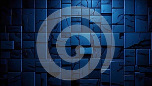 abstract dark blue background, statistical resampling data sci-fi,