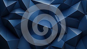 Abstract Geometric Blue Background