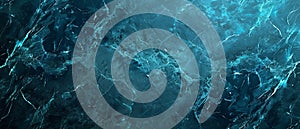 Abstract Dark Blue Marble Texture Background