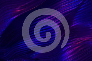 Abstract dark blue wavy striped dynamic surface modern futuristic overlay curve geometry distortion pattern