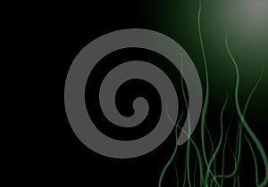 Abstract dark green background