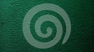 Abstract dark green color with wall rough dry texture background.