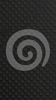 Abstract dark grey background with a seamless pattern of subtle 3D embossed circles and shadows.