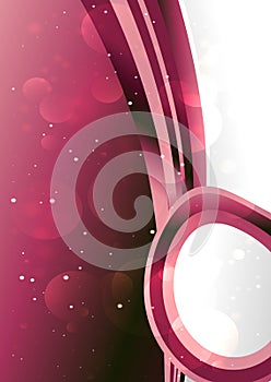 Abstract Dark Pink Background Template Vector Illustration