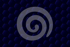 Abstract dark polygonal hexagonal seamless pattern