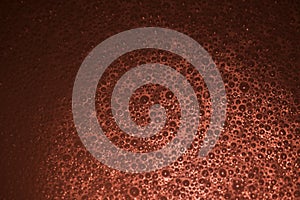 Abstract Dark Red Bubbles Horizontal