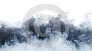 Abstract dark smoke cloud swirling texture