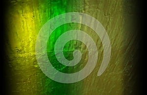 Abstract Dark yellow and green Grunge Wall Texture Background.