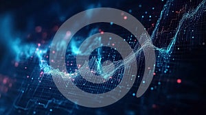 Abstract Data Analytics and Digital Graphs Visualization