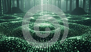 Abstract data landscape