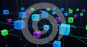 Abstract Data Network: Cubes and Connections