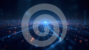 Abstract Data Stream Visualization Background