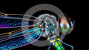 Abstract data streams digital, technology background, and network connection, Stock Photo, Generative AI
