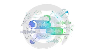 Abstract Data Visualization: Advanced Analytics and Network Infographics