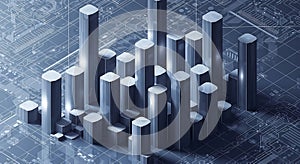 Abstract Data Visualization on Circuit Board