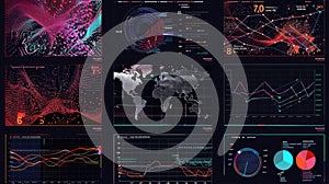 Abstract Data Visualization of Complex Network Connections
