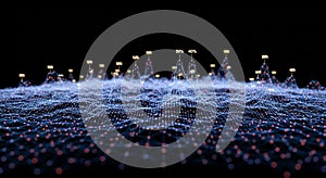 Abstract Data Visualization: Digital Waveform