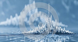 Abstract Data Visualization Landscape