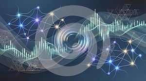 Abstract Data Visualization Network and Analytics