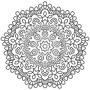 Abstract Decorative Mandala Art Design