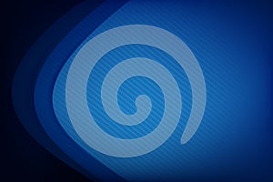 Abstract deep blue background curve and overlap layer with basic