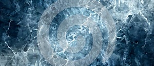 Abstract Deep Blue Water Texture Background