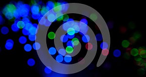 abstract defocused led lights background