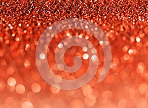 Abstract defocused red background.