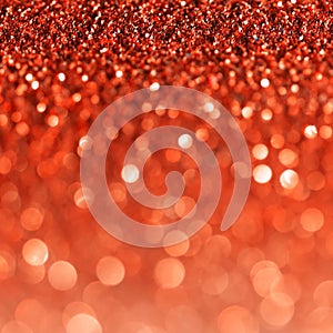 Abstract defocused red background.