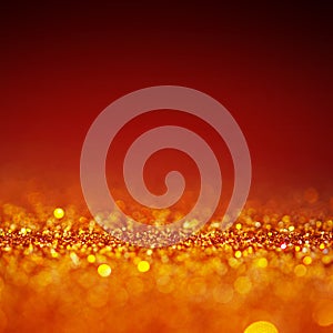 Abstract defocused red background.