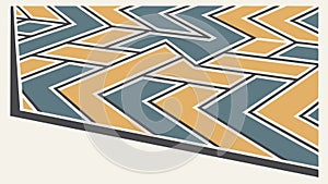 Abstract delicate floral pattern, symbolizing nature and elegance, vector design Generative AI