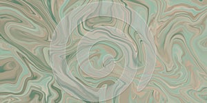 Abstract delicate green-beige background with texture, banner , painted in the style of fluid art