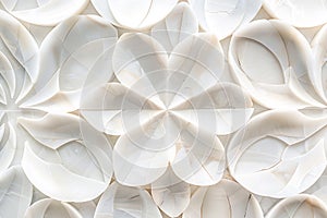 Abstract the delicate of a white marble surface, conveying a sense of luxury and elegance