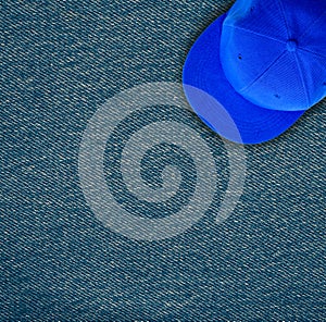 Abstract denim texture background