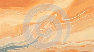 Abstract Desertwave Paint Background With Marmoleum Texture