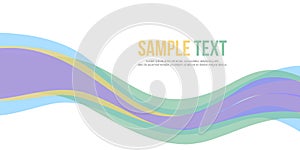 Abstract design banner website header