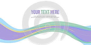 Abstract design banner website header