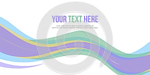 Abstract design banner website header