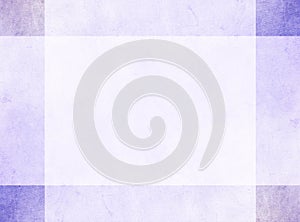 Abstract design concept. Subtle violet grunge border with darker corner squares.