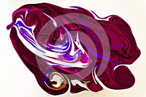 Fierce Bull in Abstract Design