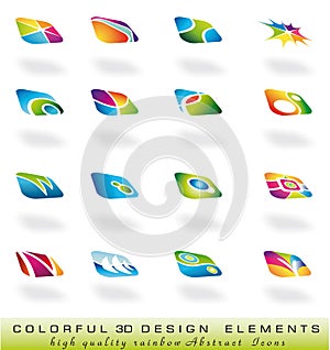 Abstract design elments