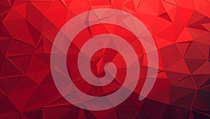Red geometric design abstract background