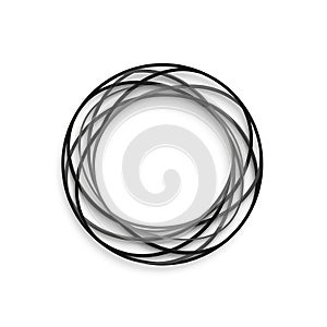 Abstract Circular Design Element