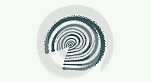 Abstract Circular Dot Pattern