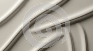 Abstract design featuring smooth, undulating lines with a soft, blurred effect, creating