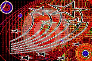 Abstract Design Geometrical Forms