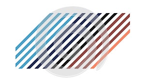 Abstract Diagonal Gradient Stripes Modern Background, vector design Generative AI